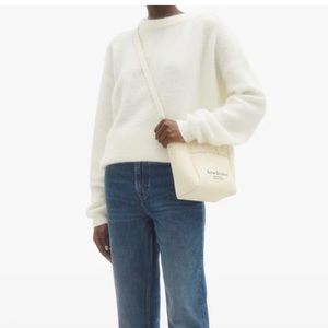 Acne ‘dramatic’ ivory mohair sweater size M